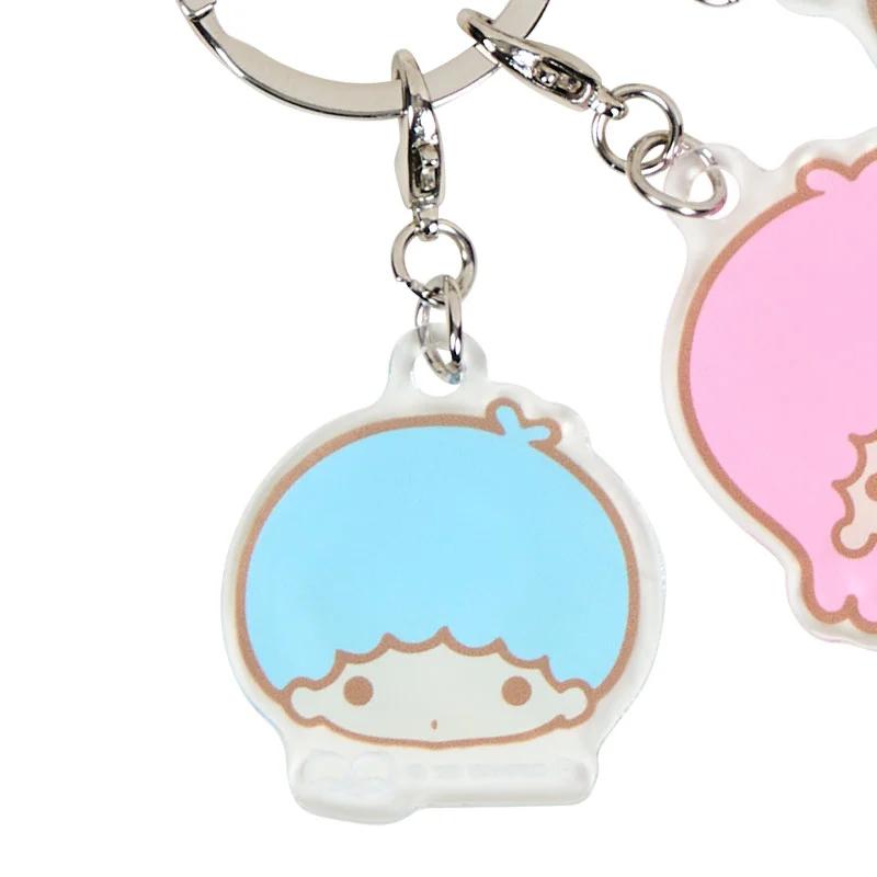 Breloc Acrilic Sanrio Little Twin Stars 4 Piese ( față ) Japonia NOU