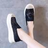 Fashion Fisherman Shoes Womens Summer New Fashion Korean Version Lace Flower Woven Casual Shoes Comfortable And Breathable Walking Shoes