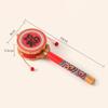 Children Rattle-Drum Antique Retro Handmade Chinese Style Exquisite Rattle-Drum Creative Cultural Craft Chinese Travel Gift