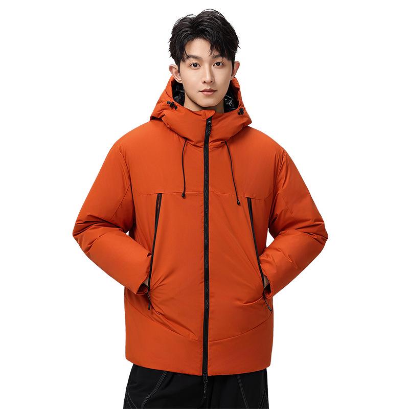 Men's Outdoor Windproof Waterproof Down Shell Jacket for Mountaineering
