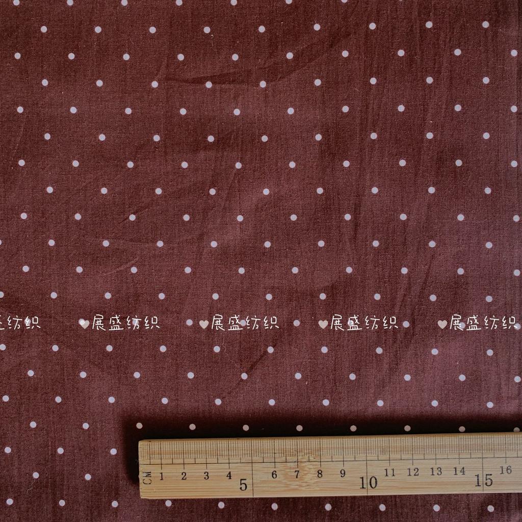 140x50cm Cotton 60s Small Dots Classic Polka Dot Printed Fabric for Children's  Women's Clothing, Home Wear, Bags Sewing Cloth