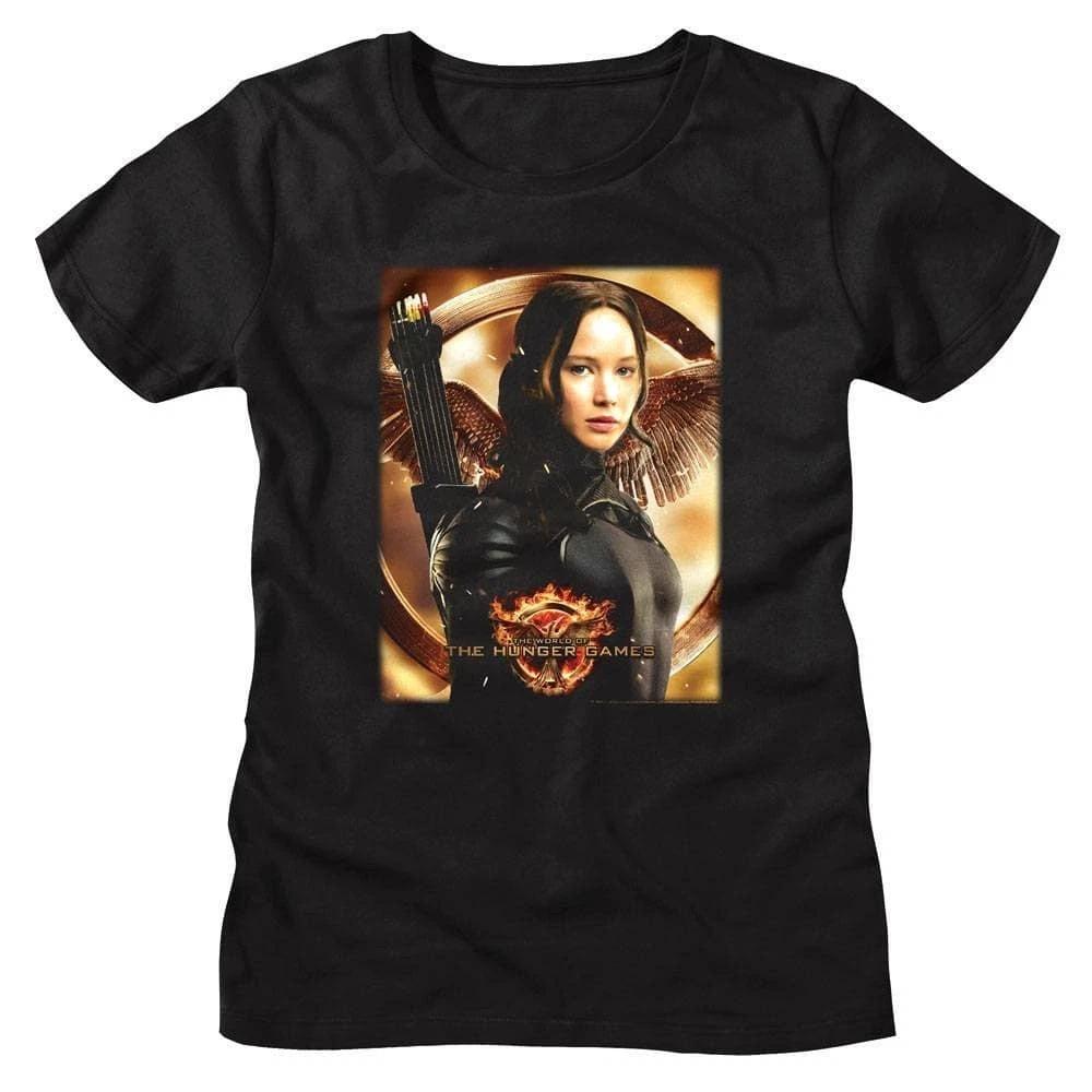 Hunger Games The World of Katniss Women s T Shirt S
