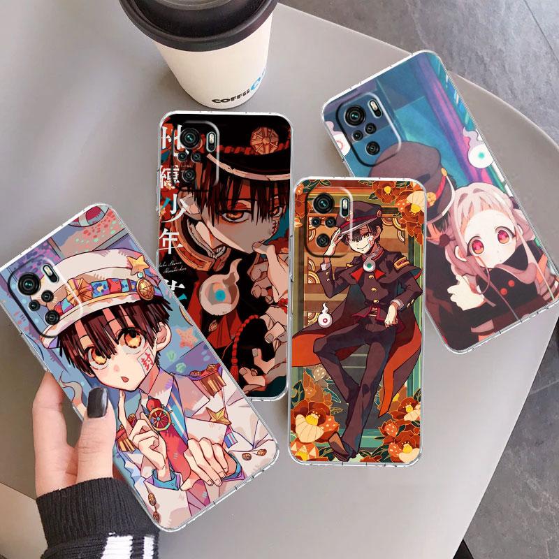 

Мягкий прозрачный чехол для унитаза Hanako Kun для Xiaomi Redmi Note 10C 11 10 Pro 8T 9A 9C 9T 9S 11T 9 K40 11S 8 7 10S