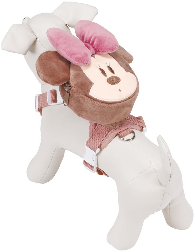 Skater Walking Backpack Harness for Extra Small Dogs, Disney Minnie Mouse Design, PRYU1