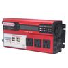 500W Car Inverter with 3   Sockets 4 USB Ports LCD Display Modified Sine Wave Inverter Converter