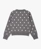 PLAC WOMEN Dot Pattern Pullover Gray
