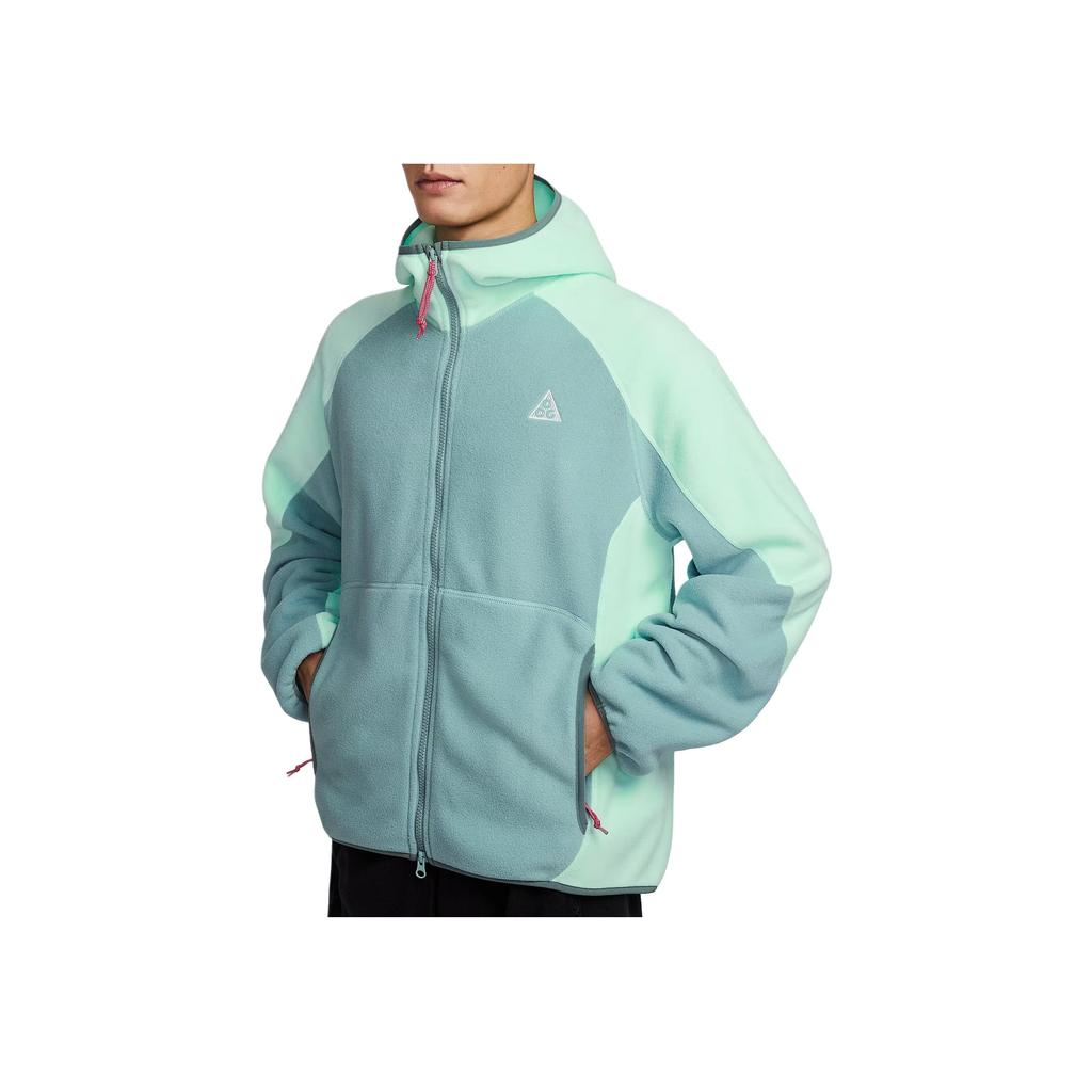 Nike ACG Series Wolf Tree Logo Fleece Full-Zip Hooded Long Sleeve Jacket Men Jackets HJ2461-353
