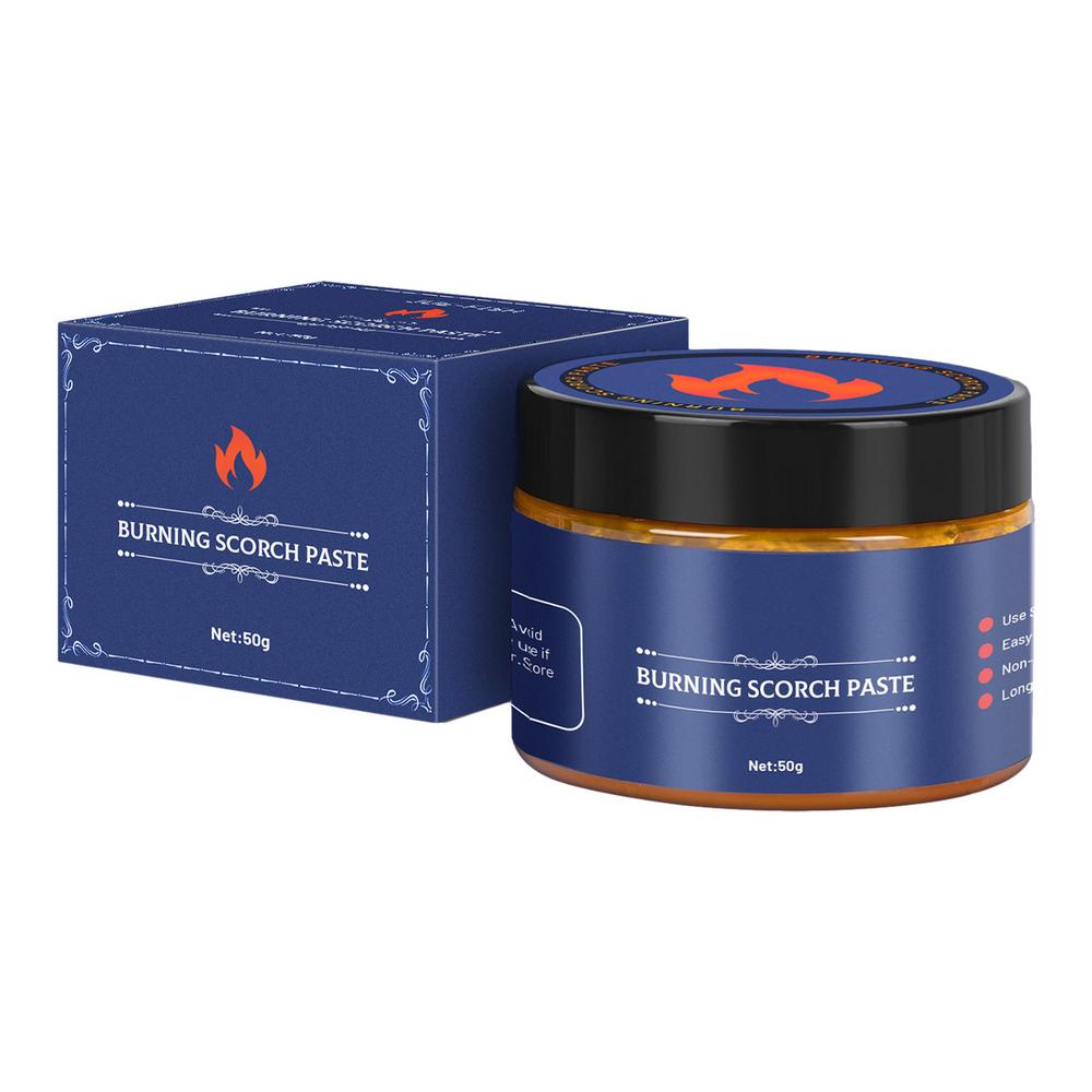 Wood Burning Paste Portable Burning Paste For Wood DIY Easy To Store Small Paste To Create Burning Patterns For Fabric Wood