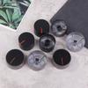 2pcs 8MM Gas Stove Knobs Cooker Oven Control Switch Gas Cooker Accessories Assembly Black Button