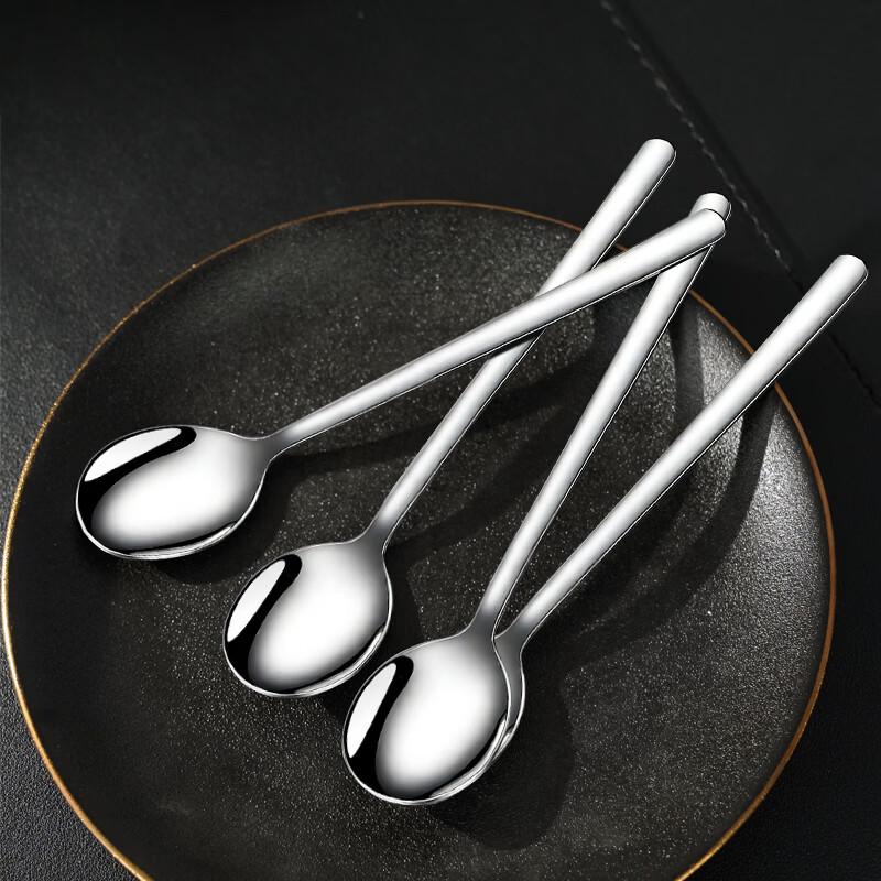 304 Stainless Steel Dinner Spoon Set (4-pack)