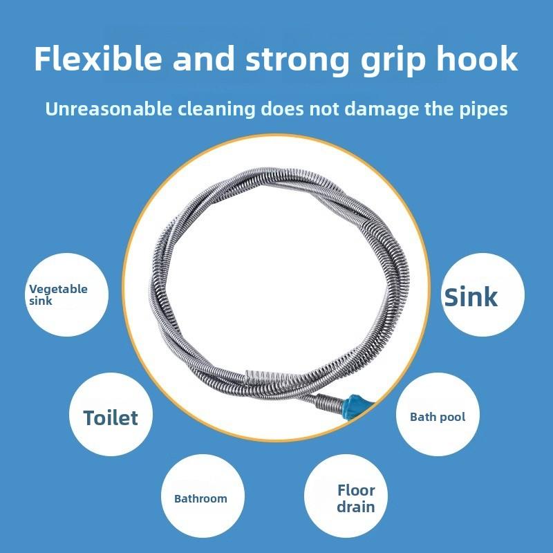 Sanitär Toilette Toilette Bodenablauf Küche Haushalt Multifunktional Handkurbel Verstopfter Abfluss Abflussreiniger