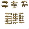 15 Pieces Sax Adjustment Screw Alto Saxophone Repair Parts Tuning Musical Instrument