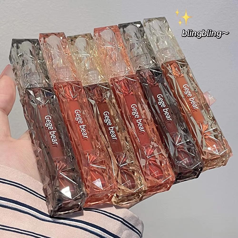 Gege Bear Kristallspiegel Wasser Lipgloss Hydratisierend und Ultra-Feuchtigkeitsspendend Hochglänzend Glänzende Lippenfarbe Voller Ihre Lippen