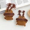 Crochet Cartoon Earbud Case for AirPods 1/2/3/4 for AirPods Pro 1/2/3 Bluetooth-compatible Wireless Earphone Charging Case Cover Headphone Protective