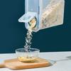 Plastic Sealed Food Grains Storage Box Cans Transparent Rice Bucket Cereal Dispenser Fridge Organizer Containers For Kitchen