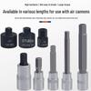 17-Piece Brake Caliper Piston Pin Removal Socket Bit Set for Auto Repair