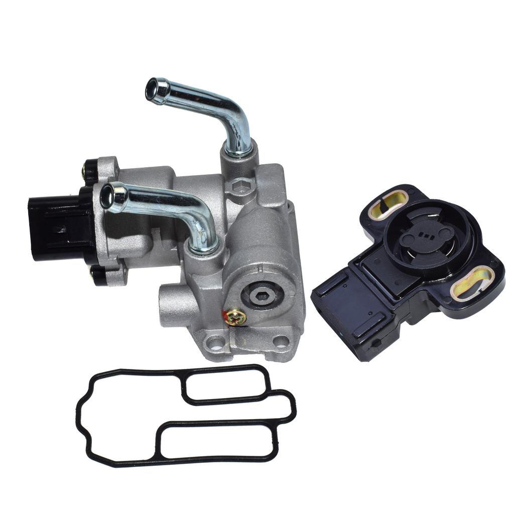 Idle Air Control Valve IACV or Throttle Position Sensor TPS For Mitsubishi Mirage 1.8L 1997-2002 MD614743 MD614772 MD614734