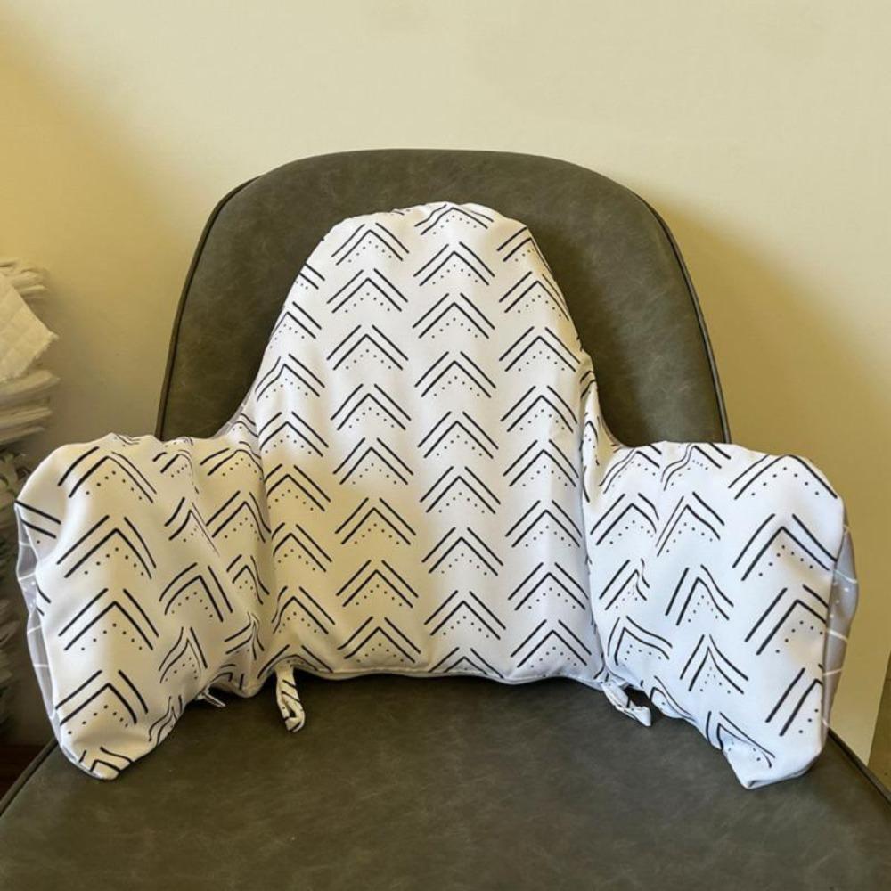 

Складной детский стульчик для кормления Подушка Однотонный Чехол для подушки обеденного стула Дети Style D