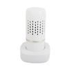 Vegetable Washing Machine Multifunction Wireless USB Charging Auto Capsule Fruit Purifier for Kitchen White