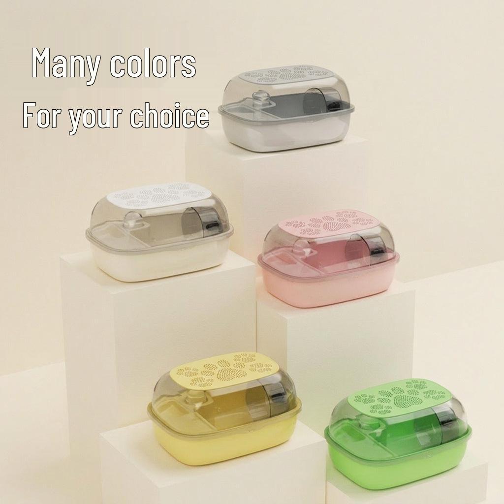 Transparent Luxury Hamster Villa for Golden Bears