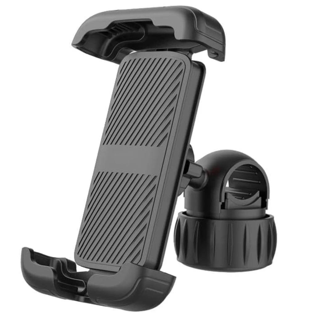 Bike Phone Holder 360° View Universal Bicycle Phone Mount for 4.7-7 Inch Mobile Phone Stand Shockproof Bracket GPS Clip