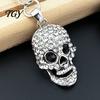 Unisex Keyring Bling Rhinestone Skull Keychain, Halloween Gothic Bag Charm Pendant, Handbags Backpacks Purse Accessory Keychain
