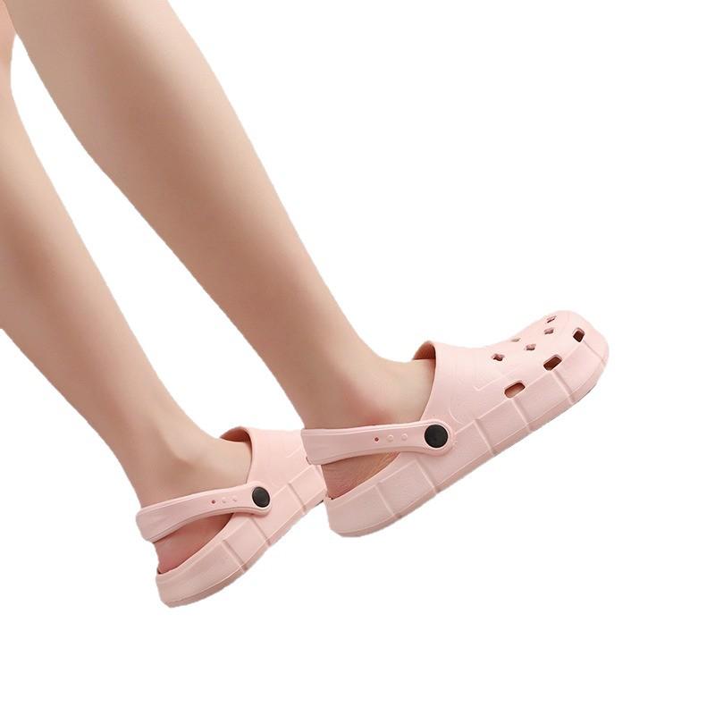 EVA Foam Women's Summer Beach Slippers: Versatile Two-Way Toe-Hole Design