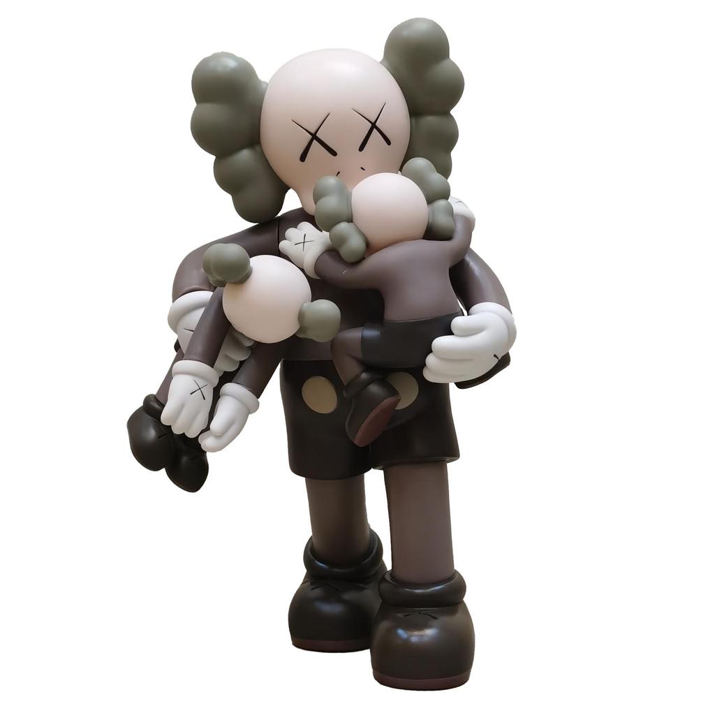 Kaws Semi-Dissected Bear Figure Ornament - Trendy Decorative Toy for Living Room Collection Gift