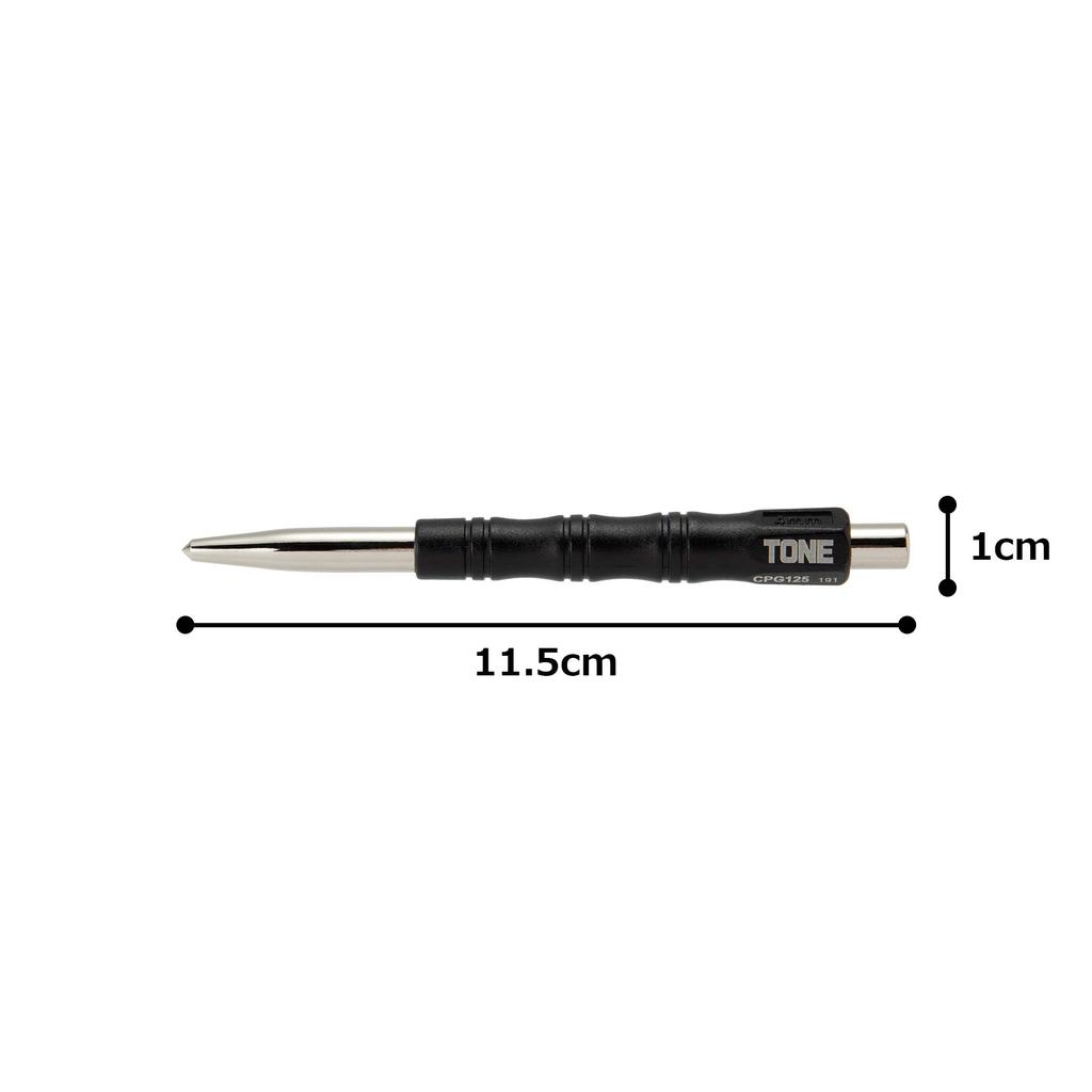 TONE Center Punch CPG125 Black