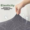 Elastic Dining Chair Cover Velvet Short Back Stretch Jacquard Chair Cover Stretch Jacquard Soft Seat Chair Cover Dining Room