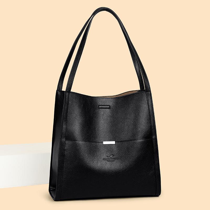 Women's Large Capacity Handbag PU Shoulder Bag