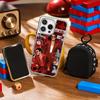 Bru-no Cool Singer Fashion Design Phone Case for iPhone 16 15 14 13 12 11 Pro Max Sheepskin Silver-edged Protective Case