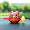 Traditional Pixiu Wooden Fish Percussion Toy For Stress Relief Office Decor Gift For Students