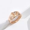 Fashion Glossy Rings For Women  Rose Gold Simple Ethnic Bride Butterfly Rings High Quality Daily Jewelry  New