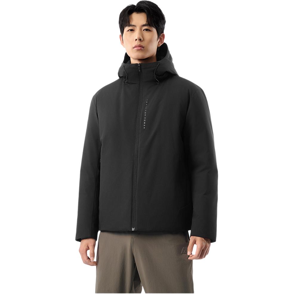 Anta Comprehensive Training Series 2025 Winter Volcanic Rock Six-Degree Core Down Jacket Men Jacket Basic-Black 952547914-2