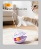 2026 New Style Cat Tumbler Toy Dancing Feather Cat Wand Toy With Feather and Catnip Cat Ball Toy