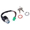 12V Ignition Switch 6 Wire Dirt Bike Accessories Lock Keys Set