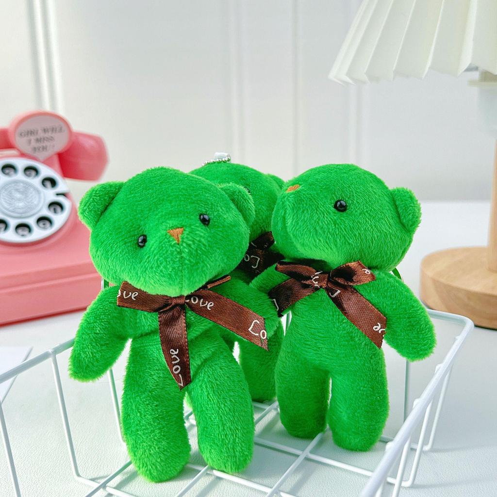 Teddy Bear Rag Doll Plush Pendant