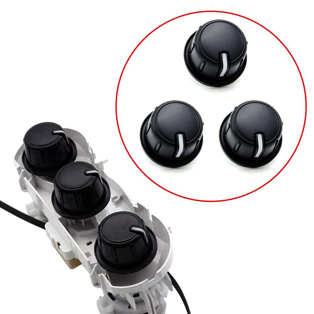 6Pcs Air Condition Switch Control Knob For Toyota Hilux Vigo Champ, Fortuner, Innova 2012 - 2015