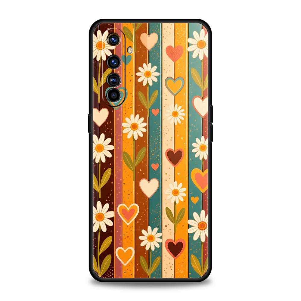 Soft TPU For Realme 11 10 9 Pro Plus GT2 GT3 GT5 C21 C25 C35 C53 C55 C67 Pro 5G Phone Case Creative Adorable Cartoon Pattern Bag