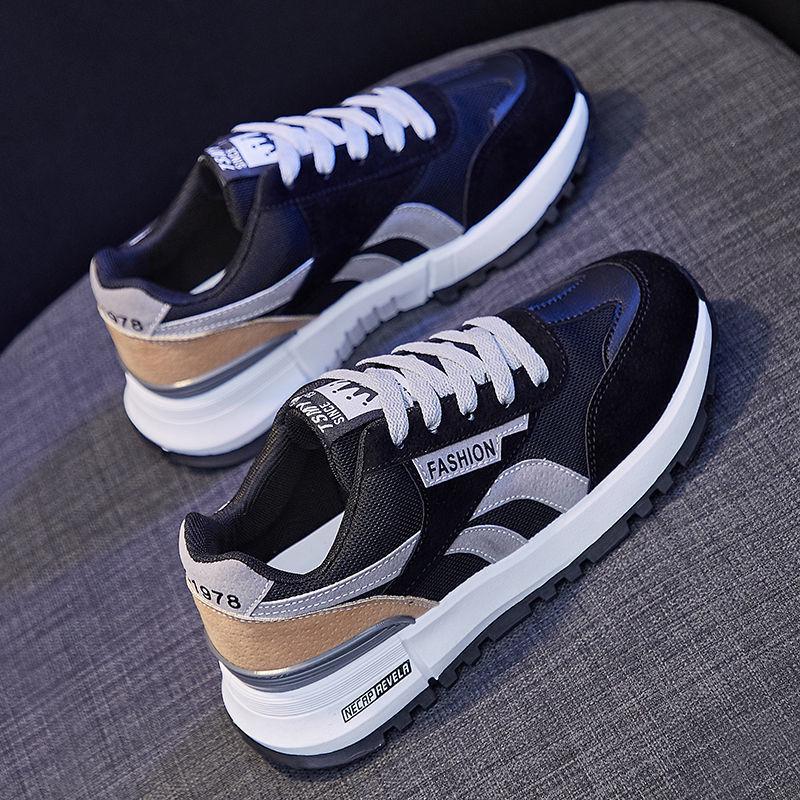 Weißer Frühling 2025 Unisex Mode Leichte Atmungsaktive Laufschuhe