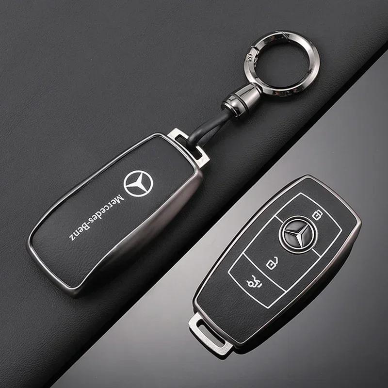 C200 E300 2026 Moda Quente TPU Capa Protetora de Bolsa para Chaveiro Inteligente de Carro Para Mercedes Benz Classe A C E S G GLC CLE CLA W177 W205