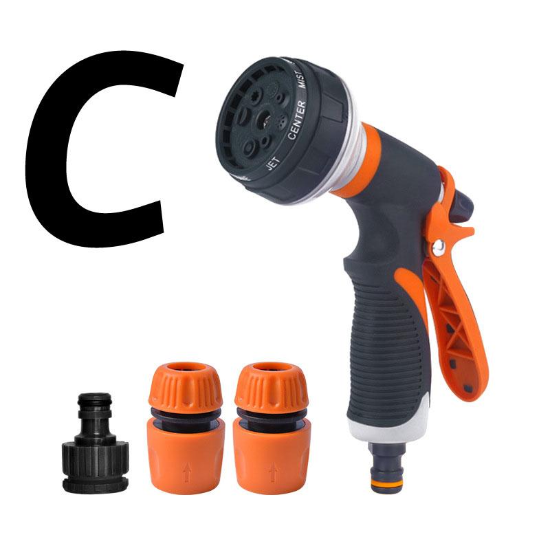 Watering Gun High Pressure 8 Modes Garden Spray Irrigation Watering Nozzle Plant Lawn Yard Watering Sprinkler Cleaning Sprayer
