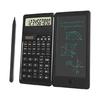 Writing Pad Scientific Calculator 2 In 1 Tool 65mm Display Screen Solar or Battery Power For Work Study