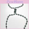 Body Chain With Waterdrop Shape For Men And Women Summer 2024 Fashion Accessory