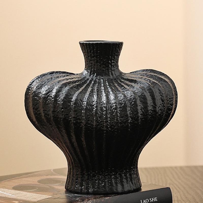 Flower Arrangement Hydroponic Ceramic Vase Home Chic Vase Modern Minimalist Living Room Porch TV Cabinet Desktop Decor