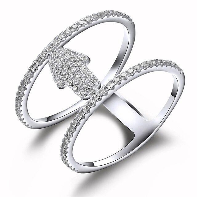 New Turkish Evil Eye Hand Hamsa Ring For Women Crystal Zircon 925 Sterling Silver Accessories Fine Jewelry