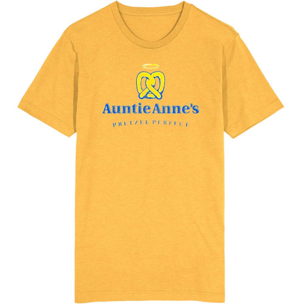 Auntie Annes Logo Pretzel Perfect Distressed Vintage T Shirt XXL