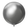 Balony Lateksowe Mirror Space Grey, Szary, 45 Cm, 25 Szt.