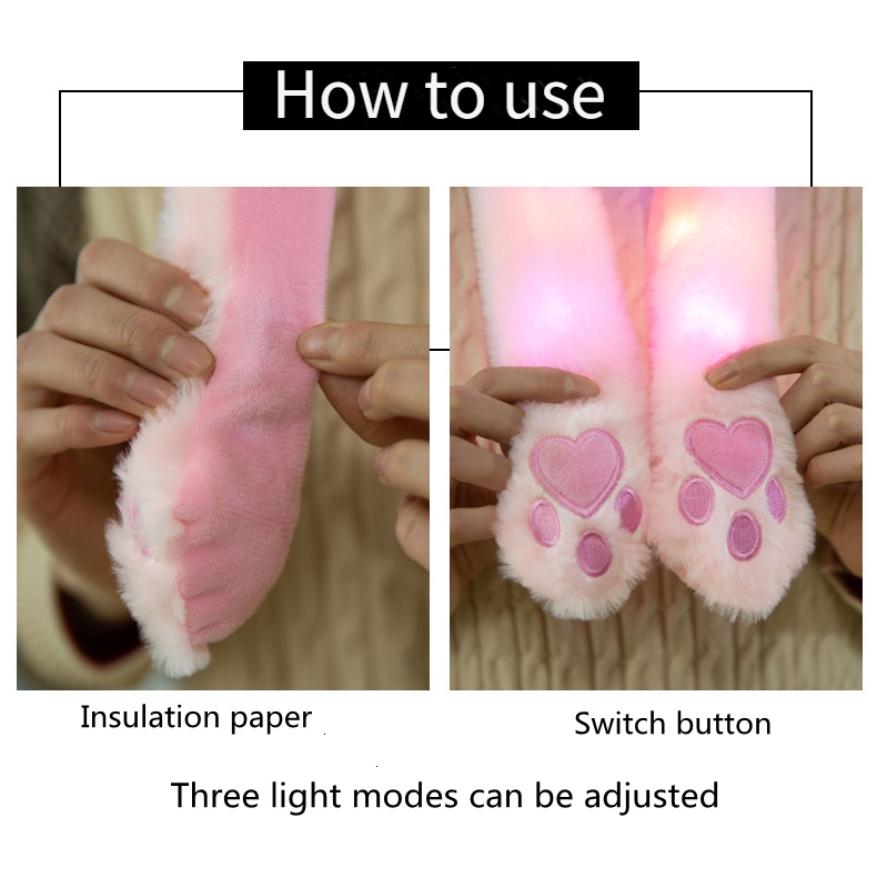 Cheap TikTok Bunny Hat Unicorn Hair Band Cute Rabbit Ear Cap Topi